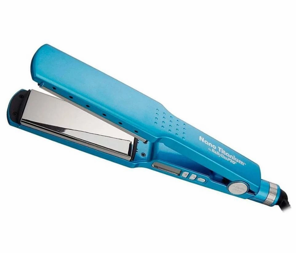 Hair Straightener Pro Nano Titanium Wide 1 3/4 44Mm 220V 450F - Babyliss Hot Discount Deal MustHave Steals