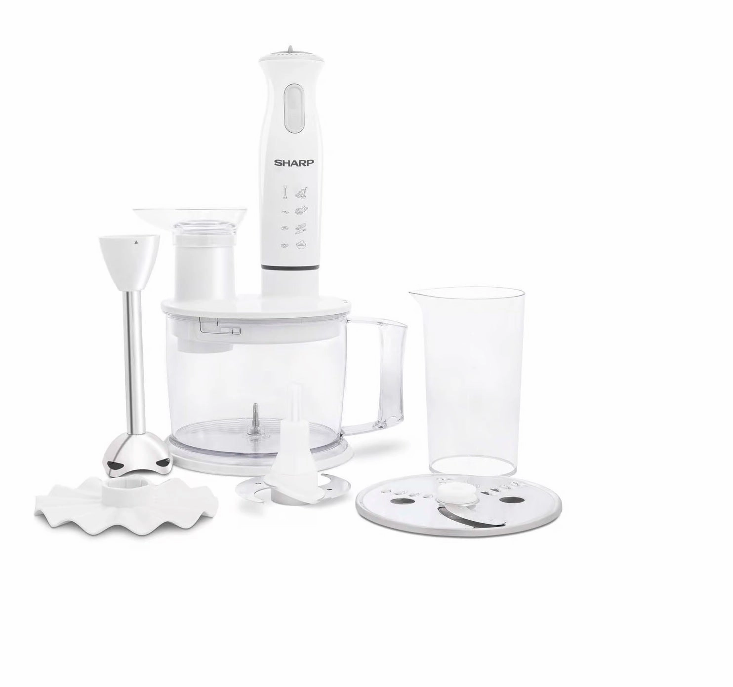 Sharp Multi Funtional Food Processor - Em-Fp41-W3 Shop Smart Deals Hot Item Clearance