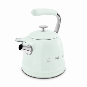 Smeg Wkf01Pg Retro 50S Style Whistling Hob Kettle Pastel Green Dont Miss This Steal Flash Sale Alert