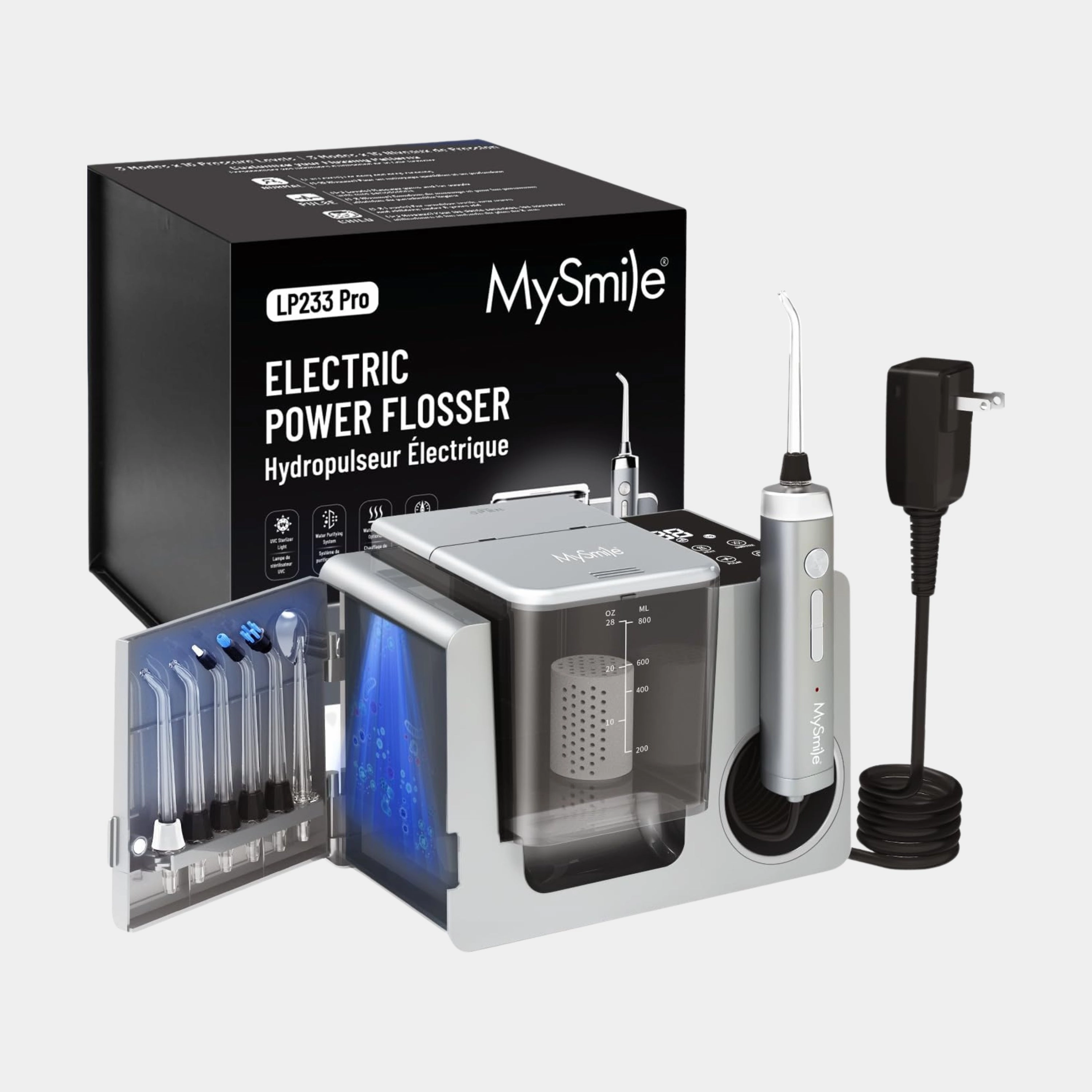 Sale Ending Soon Lp233 Pro Uvc Sterilizable Countertop Water Flosser