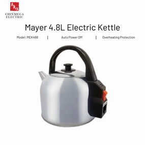 Mayer 4.8L Electric Kettle | Mek468 Daily Special Offer Big Savings Event