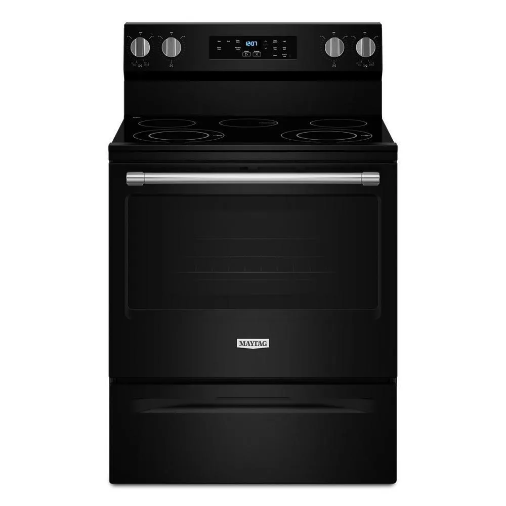 Maytag MFES4030RB 30-Inch Wide Electric Range With Steam Clean - 5.3 Cu. Ft.