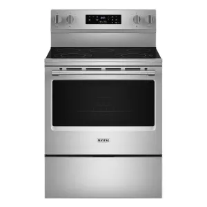 Maytag MFES4030RS 30-Inch Wide Electric Range With Steam Clean - 5.3 Cu. Ft.