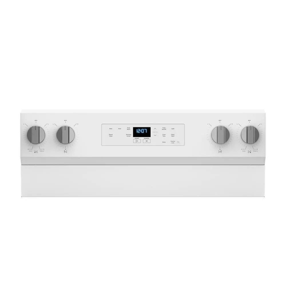 Maytag MFES4030RW 30-Inch Wide Electric Range With Steam Clean - 5.3 Cu. Ft.