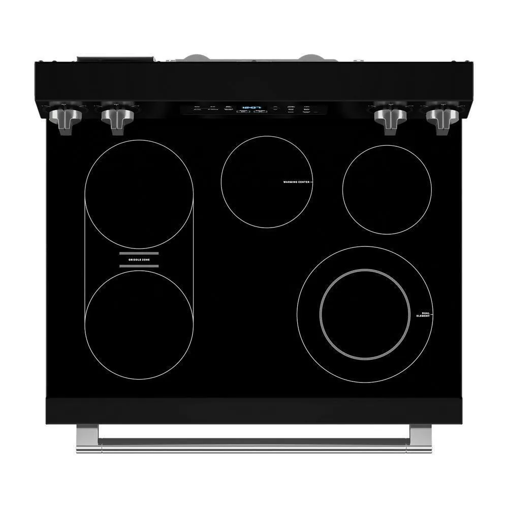 Maytag MFES6030RB 30-Inch Wide Electric Range With No Preheat Air Fry And Air Baking - 5.3 Cu. Ft.