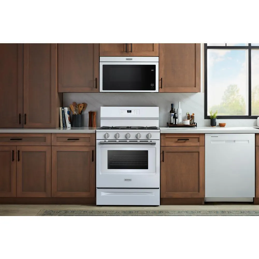 Maytag MFGS4030RW 30-Inch Wide Gas Range With Steam Clean - 5.0 Cu. Ft.