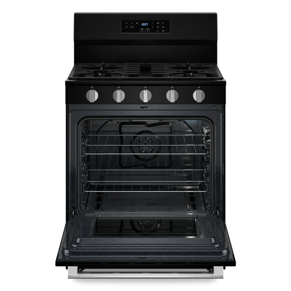 Maytag MFGS6030RB 30-Inch Wide Gas Range With No Preheat Air Fry And Air Baking - 5.0 Cu. Ft.