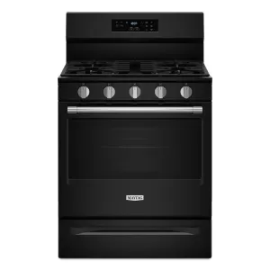 Maytag MFGS6030RB 30-Inch Wide Gas Range With No Preheat Air Fry And Air Baking - 5.0 Cu. Ft.
