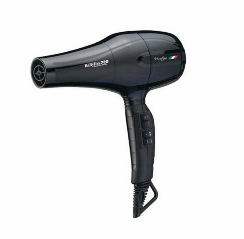 Last Chance Steal Professional Venetian Black Hairstyling Dryer 220V 2000W - Babyliss