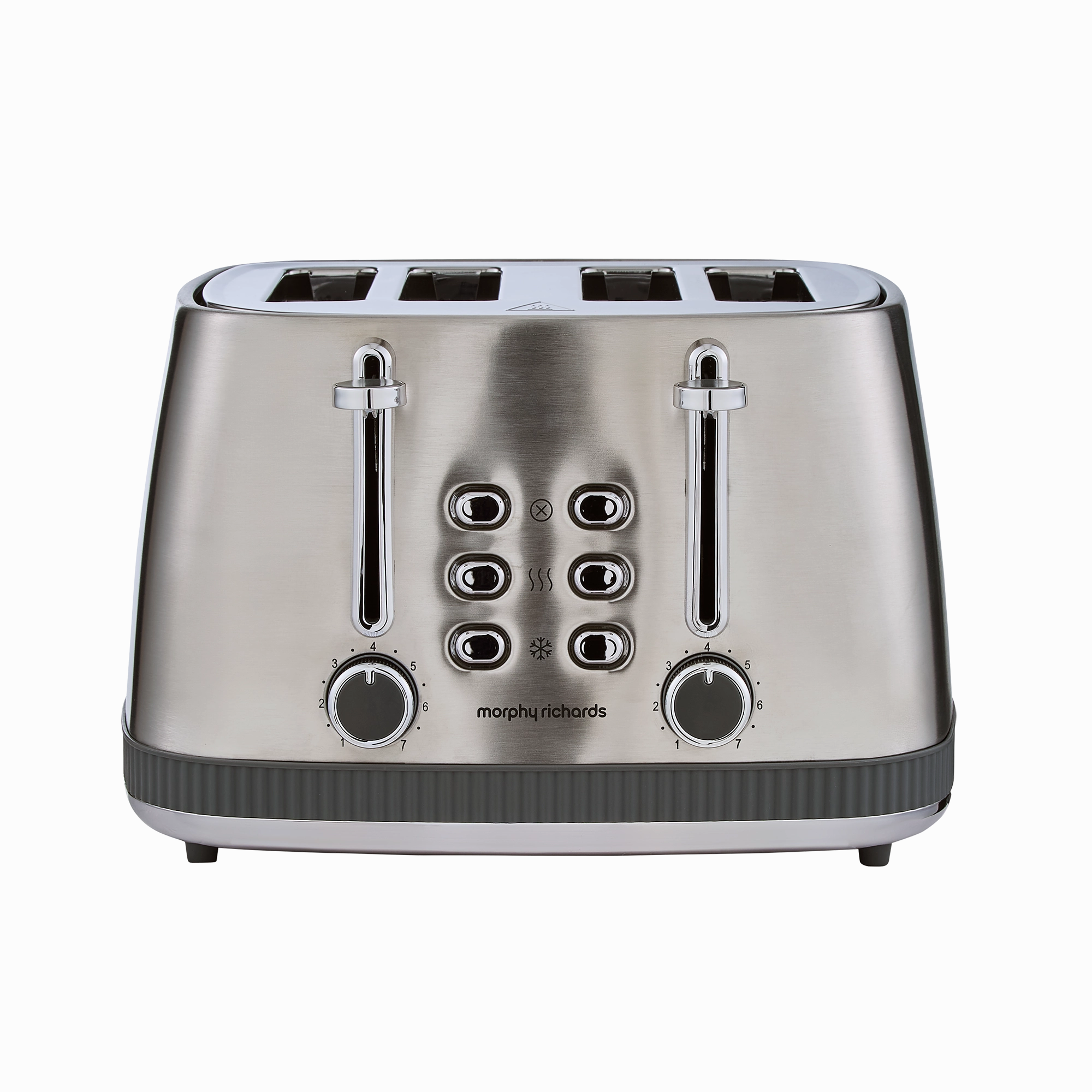 Mexborough 4 Slice Toaster - Grey Grab Your Savings Clearance Alert Now