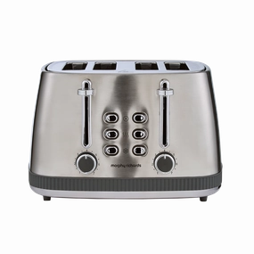 Mexborough 4 Slice Toaster - Grey Grab Your Savings Clearance Alert Now