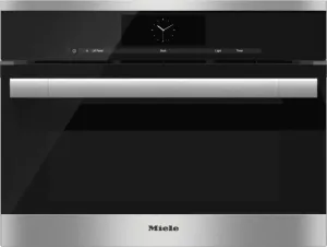 Miele DGC67051 Stainless Steel - Steam Oven With Full-Fledged Oven Function And Xl Cavity - The Miele All-Rounder With Water (Plumbed) Connection For Discerning Cooks.