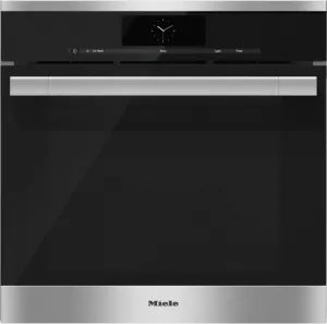 Miele DGC6765 Stainless Steel Steam Oven With Full-Fledged Oven Function And Xxl Cavity - The Miele All-Rounder With Water (Plumbed) Connection For Discerning Cooks.