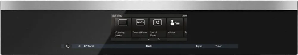 Miele DGC68001 Dgc 6800-1 Steam Oven With Full-Fledged Oven Function And Xl Cavity Combines Two Cooking Techniques - Steam And Convection.