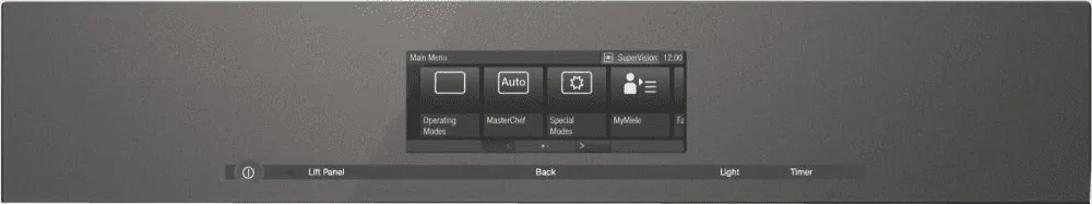 Miele DGC68001 Gray - Steam Oven With Full-Fledged Oven Function And Xl Cavity Combines Two Cooking Techniques - Steam And Convection.