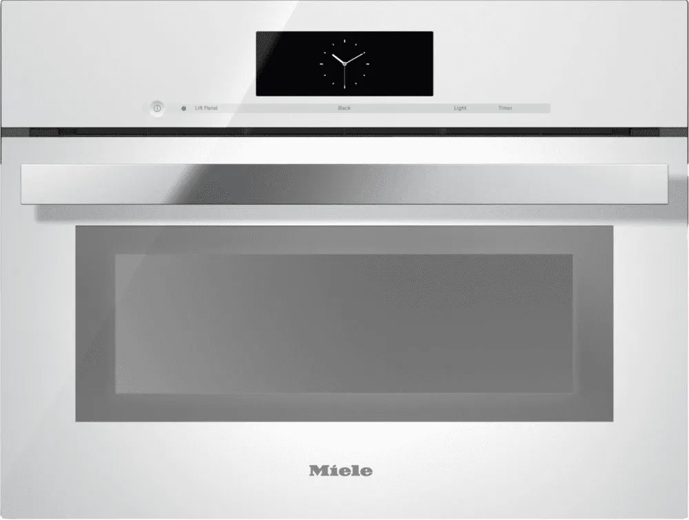 Miele DGC68001 White - Steam Oven With Full-Fledged Oven Function And Xl Cavity Combines Two Cooking Techniques - Steam And Convection.
