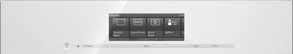 Miele DGC68001WH Dgc 6800-1 Steam Oven With Full-Fledged Oven Function And Xl Cavity Combines Two Cooking Techniques - Steam And Convection.- Brilliant White