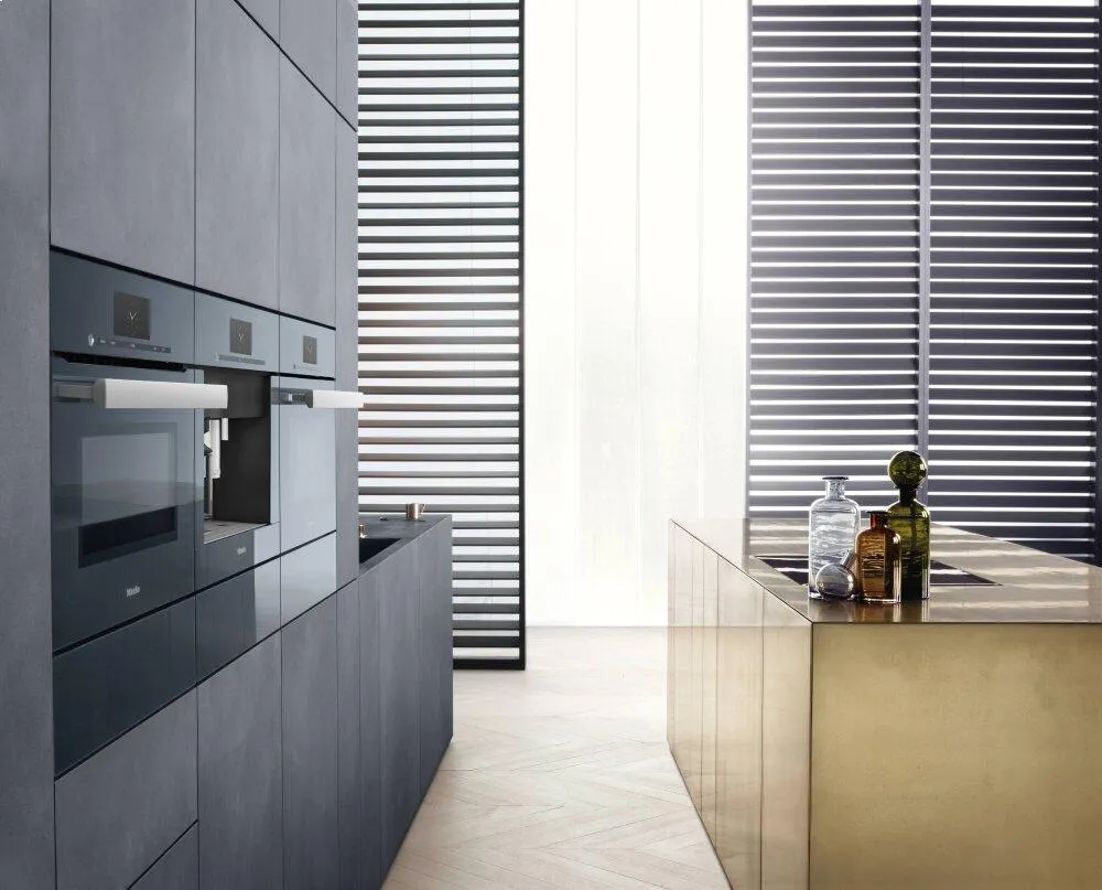 Miele ESW6214 Gray 24 Inch Handleless Warming Drawer With The Low Temperature Cooking Function - Much More Than A Warming Drawer.