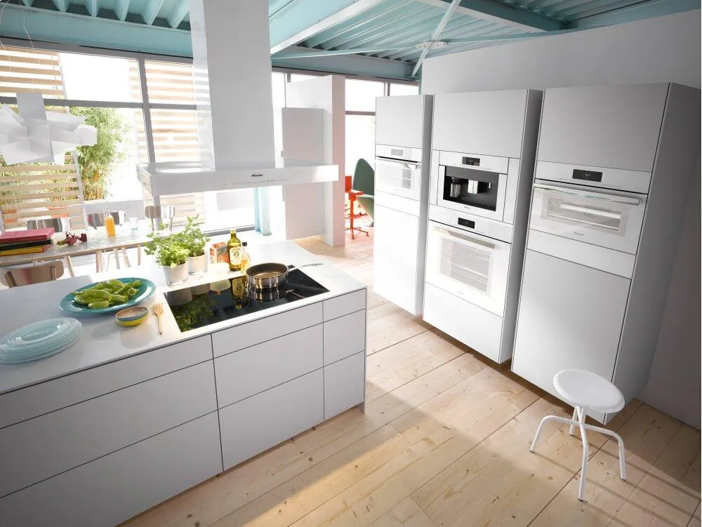 Miele ESW6214 White 24 Inch Handleless Warming Drawer With The Low Temperature Cooking Function - Much More Than A Warming Drawer.
