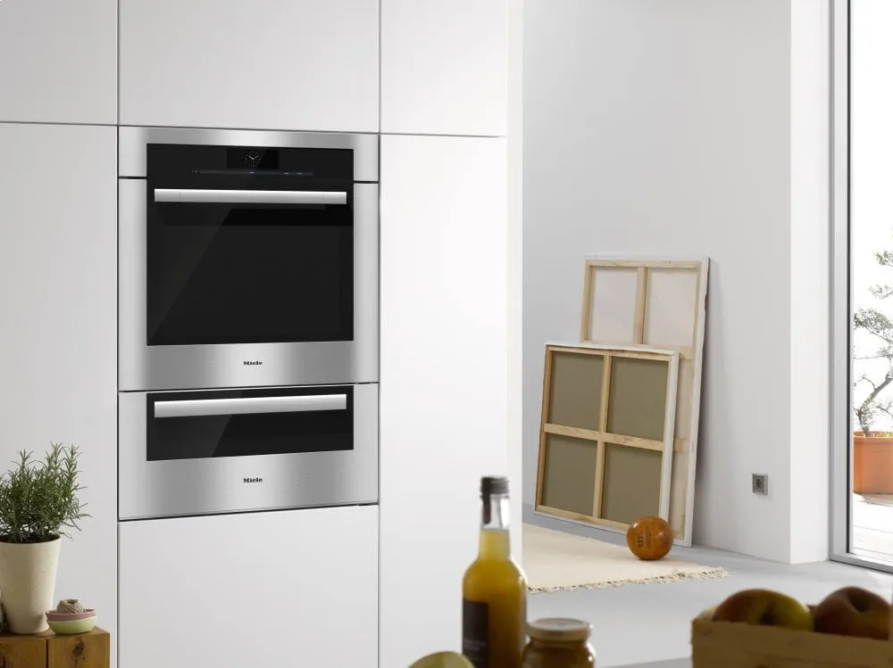 Miele ESW6780 30 Inch Warming Drawer With 10 13/16 Inch Front Panel Height With The Low Temperature Cooking Function - Much More Than A Warming Drawer.