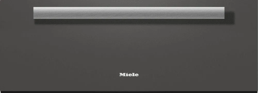 Miele ESW6880 Gray- 30 Inch Warming Drawer With 10 13/16 Inch Front Panel Height With The Low Temperature Cooking Function - Much More Than A Warming Drawer.