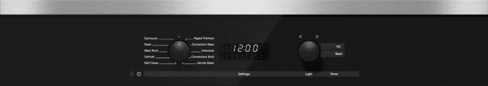 Miele H6280BP Stainless Steel - 30 Inch Convection Oven With Self Clean For Easy Cleaning.