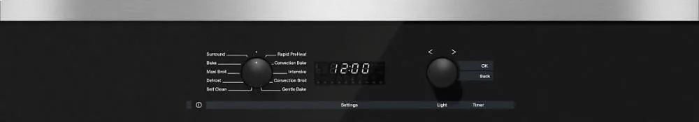 Miele H6281BP H 6281 Bp 30 Inch Convection Oven With Self Clean For Easy Cleaning.