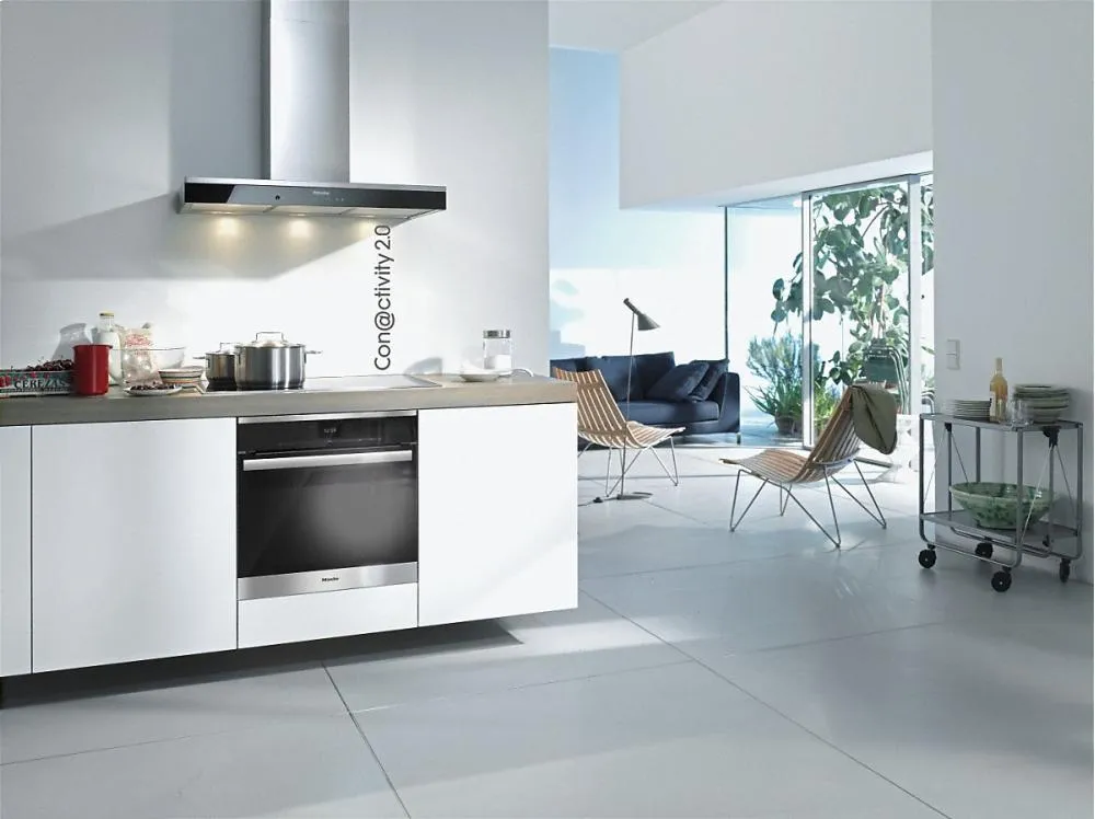 Miele H6560B H 6560 B Am 24 Inch Convection Oven With Airclean Catalyzer And Roast Probe For Precise Cooking.