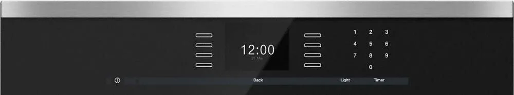 Miele H6560BP H 6560 Bp Am 24 Inch Convection Oven With Airclean Catalyzer And Roast Probe For Precise Cooking.