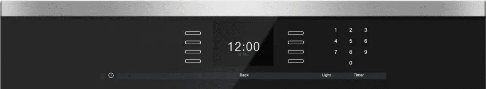 Miele H6560BPAM STAINLESS STEEL H 6560 Bp Am - 24 Inch Convection Oven With Airclean Catalyzer And Roast Probe For Precise Cooking.