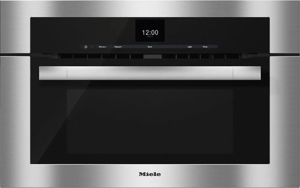 Miele H6570BM H 6570 Bm 30 Inch Speed Oven With Combi-Modes And Roast Probe For Precise-Temperature Cooking.
