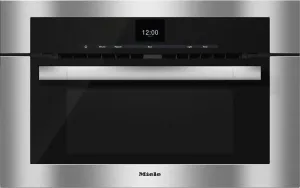 Miele H6570BM H 6570 Bm 30 Inch Speed Oven With Combi-Modes And Roast Probe For Precise-Temperature Cooking.