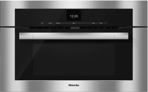 Miele H6570BM Stainless Steel - 30 Inch Speed Oven With Combi-Modes And Roast Probe For Precise-Temperature Cooking.