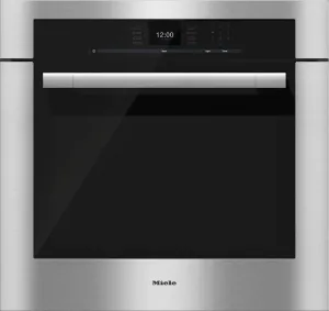 Miele H6580BP H 6580 Bp 30 Inch Convection Oven With Touch Controls And Masterchef Programs For Perfect Results.