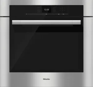 Miele H6580BP Stainless Steel - 30 Inch Convection Oven With Touch Controls And Masterchef Programs For Perfect Results.