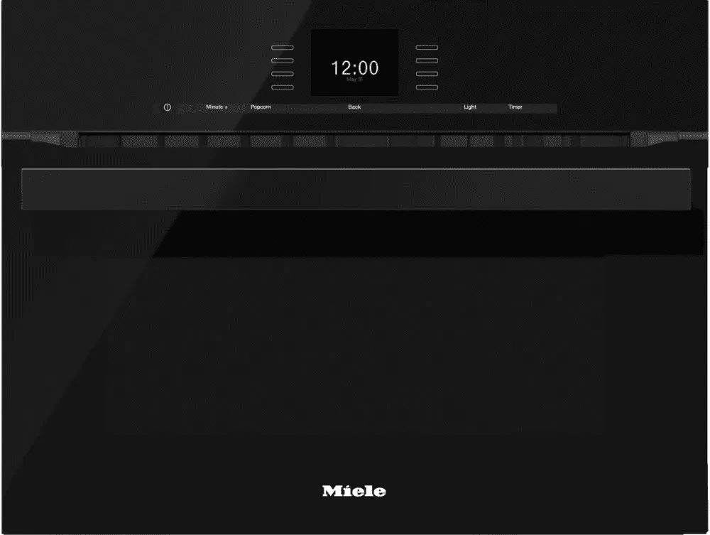 Miele H6600BM Black - 24 Inch Speed Oven With Combi-Modes And Roast Probe For Precise-Temperature Cooking.