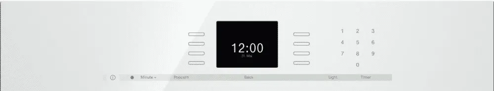 Miele H6600BM White - 24 Inch Speed Oven With Combi-Modes And Roast Probe For Precise-Temperature Cooking.