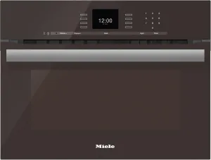 Miele H6600BMBW H 6600 Bm 24 Inch Speed Oven With Combi-Modes And Roast Probe For Precise-Temperature Cooking.- Truffle Brown