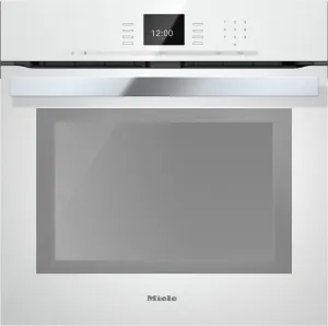 Miele H6660BPWH H 6660 Bp Am 24 Inch Convection Oven With Airclean Catalyzer And Roast Probe For Precise Cooking.- Brilliant White