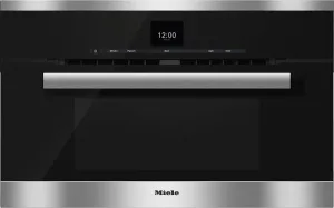 Miele H6670BM H 6670 Bm 30 Inch Speed Oven With Combi-Modes And Roast Probe For Precise-Temperature Cooking.