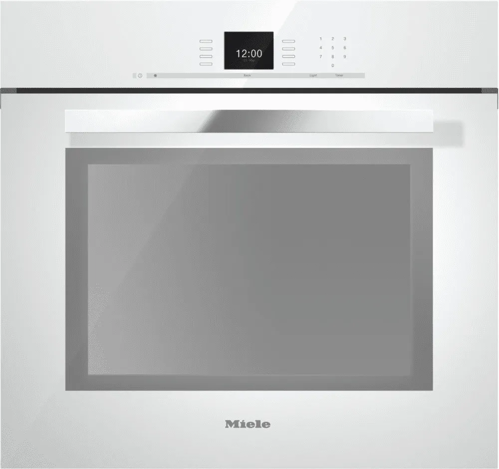 Miele H6680BP White - 30 Inch Convection Oven With Touch Controls And Masterchef Programs For Perfect Results.