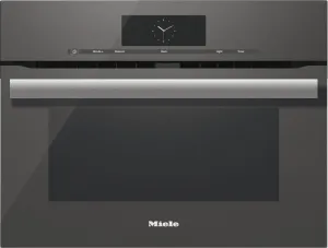 Miele H6800BM  Gray - 24 Inch Speed Oven The All-Rounder That Fulfils Every Desire.