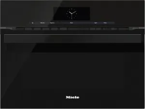 Miele H6800BMBK H 6800 Bm 24 Inch Speed Oven The All-Rounder That Fulfils Every Desire.- Obsidian Black