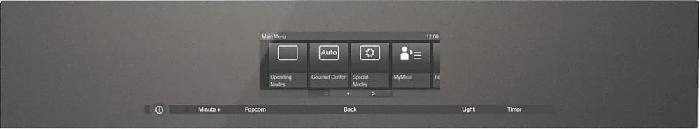 Miele H6800BMGY H 6800 Bm 24 Inch Speed Oven The All-Rounder That Fulfils Every Desire.