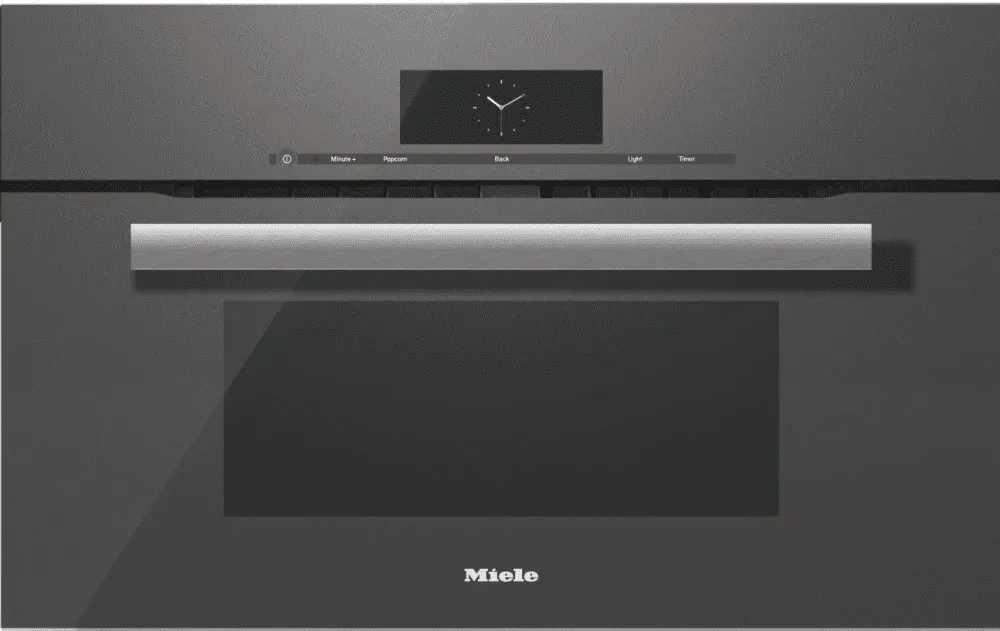 Miele H6870BM  Gray- 30 Inch Speed Oven The All-Rounder That Fulfils Every Desire.
