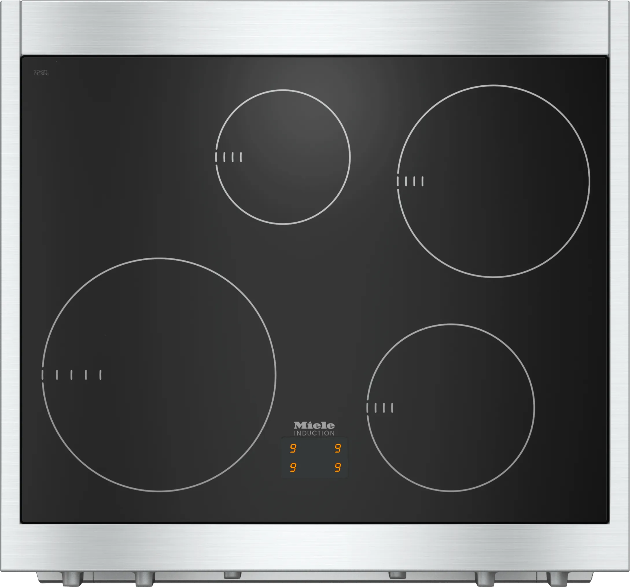Miele HR14223I Hr 1422-3 I - 30" Range Induction With Directselect Controls And Twinpower Convection Fans