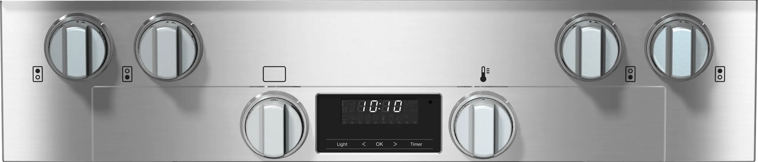 Miele HR14223I Hr 1422-3 I - 30" Range Induction With Directselect Controls And Twinpower Convection Fans