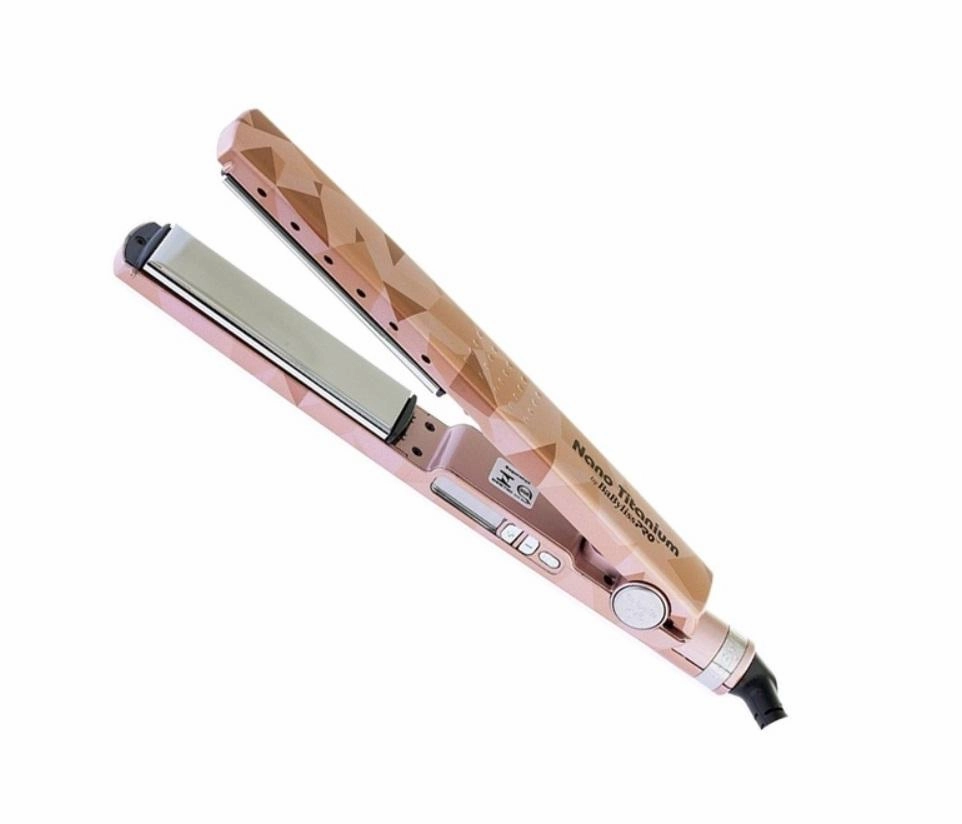MustHave Clearance Hot Offer Event Miracurl Pro Nano Titanium Vetro Rose Gold 1 1/4 Board 110V 127V 450F - Babyliss