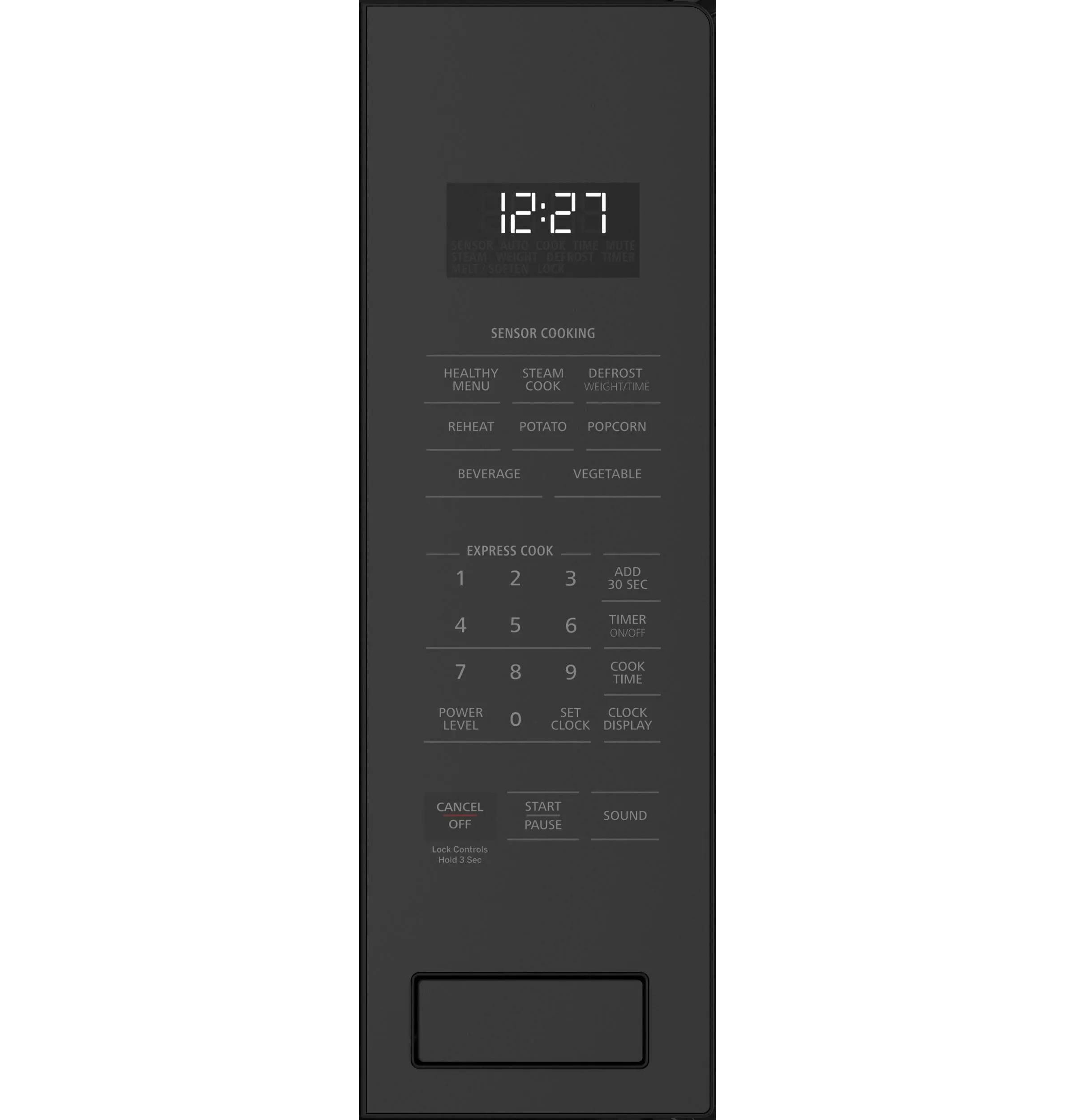 Monogram ZEB1227SLSS Monogram 2.2 Cu. Ft. Built-In Microwave Oven