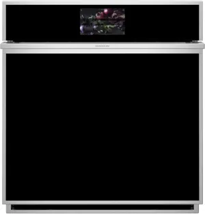 Monogram ZKS90DSSNSS Monogram 27" Smart Electric Convection Single Wall Oven Minimalist Collection